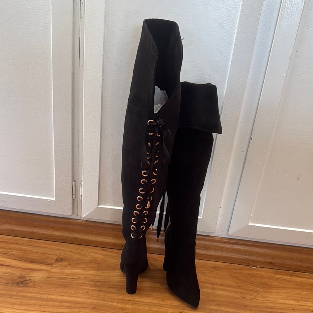 Women's Black Over-the-Knee Boots